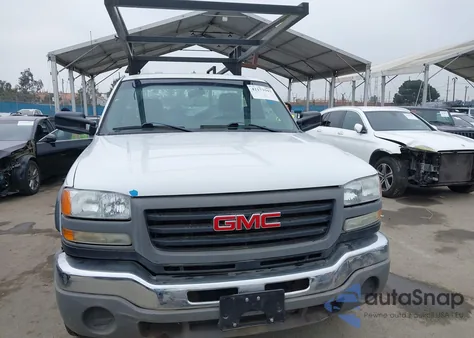 2006 GMC Sierra 2500Hd Work Truck from USA, damaged, VIN 1GDHC24U06E271859